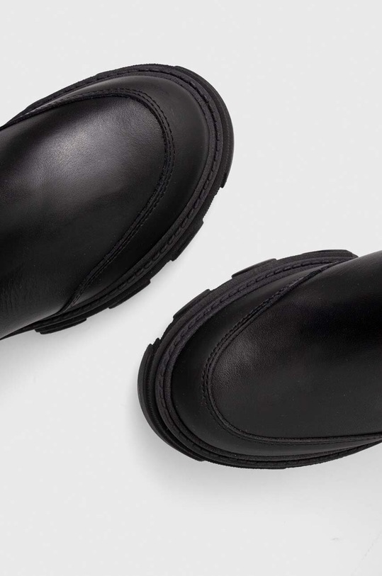 Kožené kozačky Barbour B.Intl Parson LFO0636BK11 černá