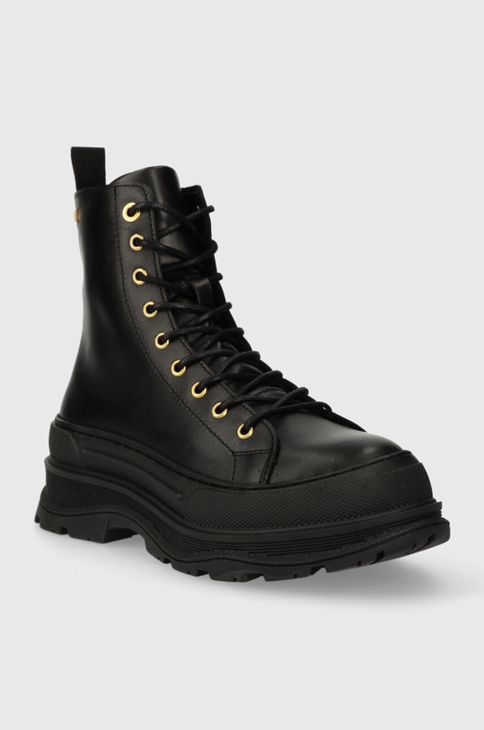 Barbour botki skórzane B.Intl Napier LFO0641BK11 czarny AW23