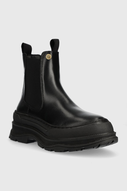 Barbour ghete chelsea de piele B.Intl Strada LFO0642BK11 negru AW23