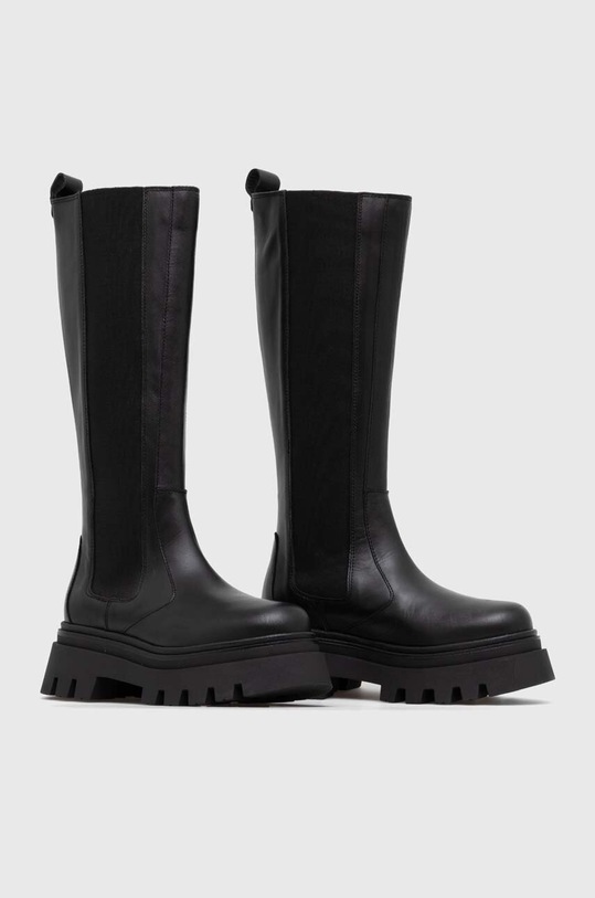 Alohas ghete de piele Go Getter S00178.25 negru AW23