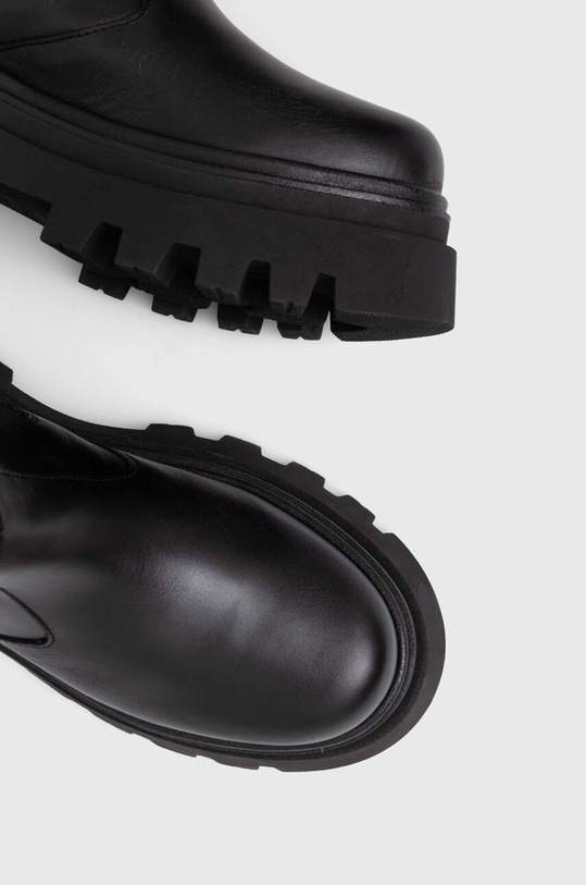 Alohas ghete de piele Go Getter negru S00178.25