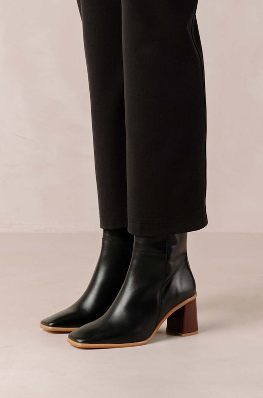 Alohas botki skórzane West BTWCP1.14