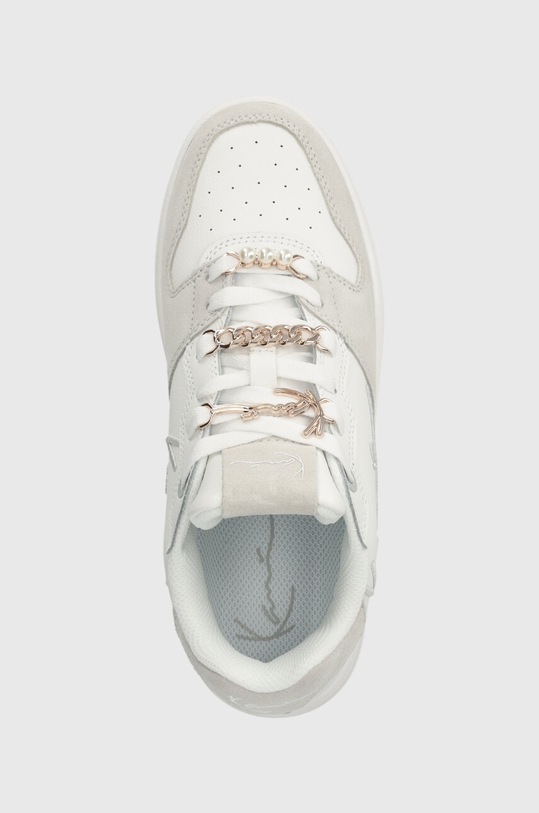 Karl Kani sneakersy skórzane 89 UP LOGO PRM biały 1180556