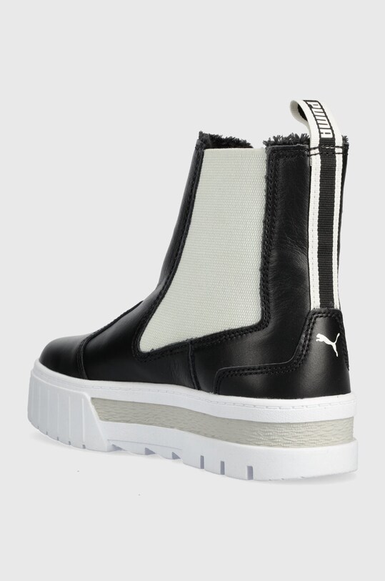 Încălțăminte Puma ghete chelsea de piele Mayze Chelsea Winter Wns 393093 negru