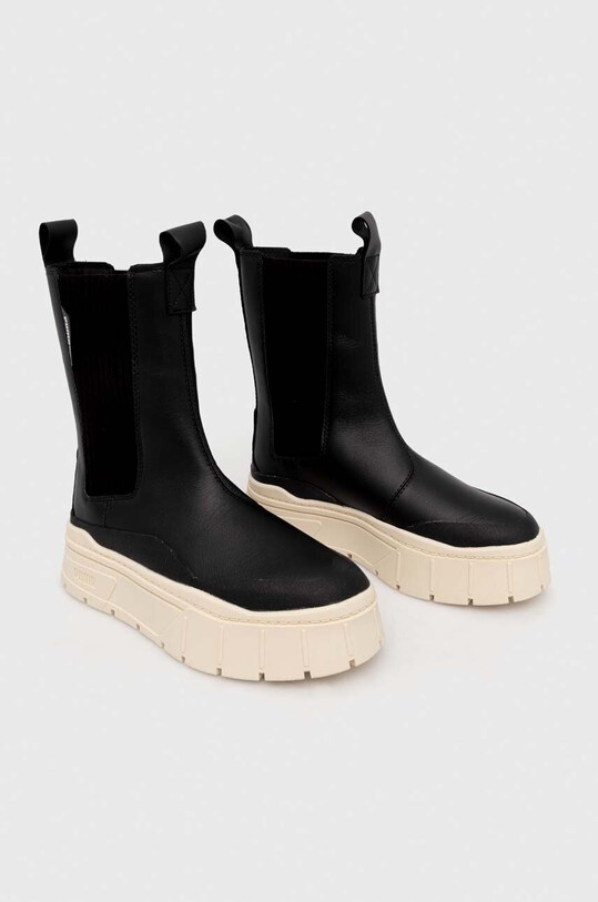 Gležnjače Puma Mayze Stack Chelsea Winter Wns 393201 crna AW23