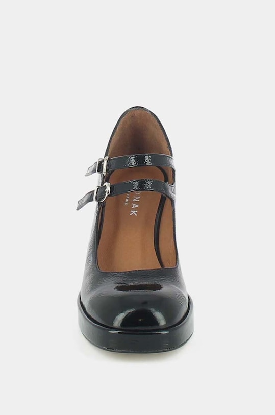 Взуття Шкіряні туфлі Jonak VERITE VERNIS PLISSE 3200421 чорний