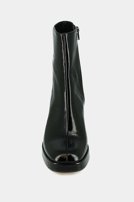 Obuwie Jonak botki skórzane VORIS CUIR BRILLANT 3300088 czarny