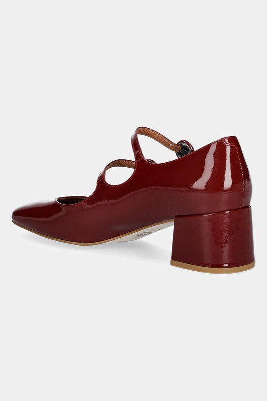 Încălțăminte Jonak pantofi de piele DELOU VERNIS 3300198 burgundia