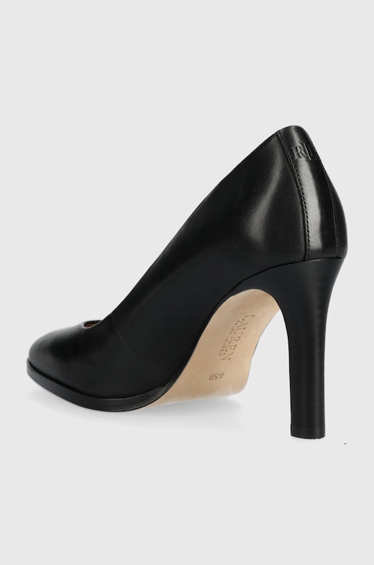 Încălțăminte Lauren Ralph Lauren stilettos de piele Camila 802882356001.001 negru