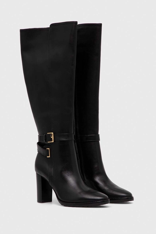 Lauren Ralph Lauren ghete de piele Manchester 802912286001.001 negru AW23