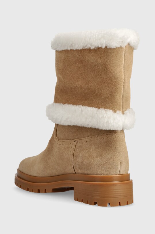 Взуття Шкіряні черевики Lauren Ralph Lauren Carter 802915440001.200 бежевий