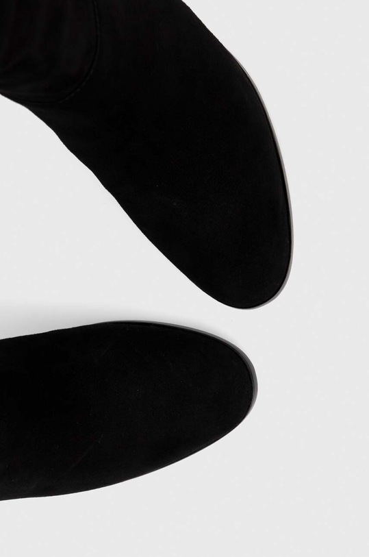 Gležnječe od brušene kože Lauren Ralph Artizan II crna 802917374001.001