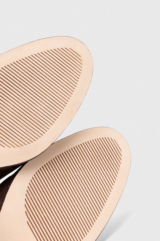 Lauren Ralph Lauren botki zamszowe Artizan II 802917374002.200 brązowy