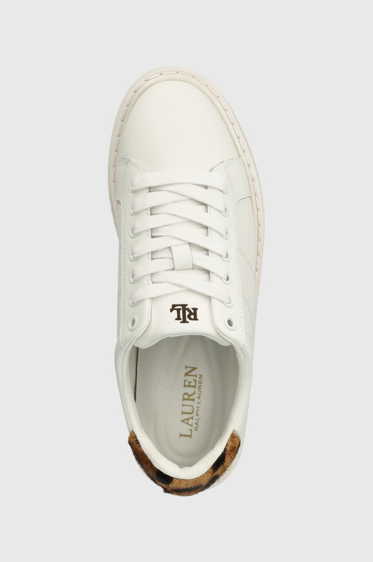Lauren Ralph Lauren sneakersy skórzane Angeline 4 biały 802918367001.100