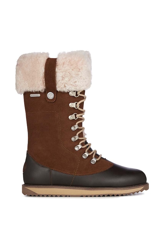 Emu Australia kozaki Orica Hi płaski brązowy W12327.OAES