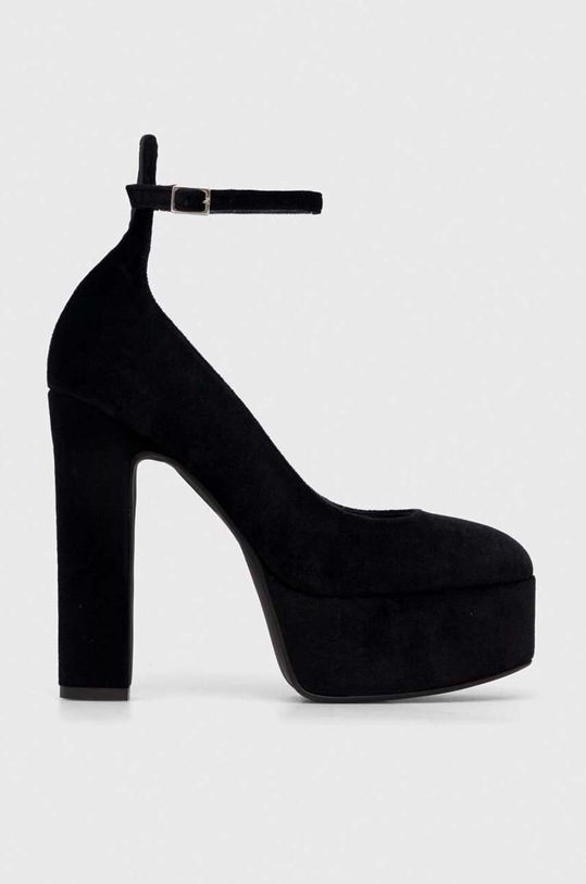 Pinko czółenka Puccini Mary Jane słupek czarny 102011.A1D3.Z99