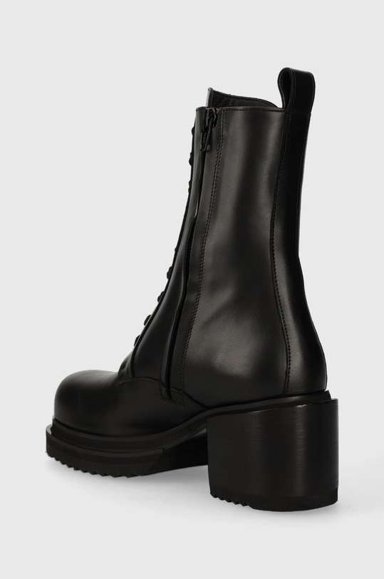 Obuwie Pinko botki skórzane Honneger 102330.A0NY.Z99 czarny