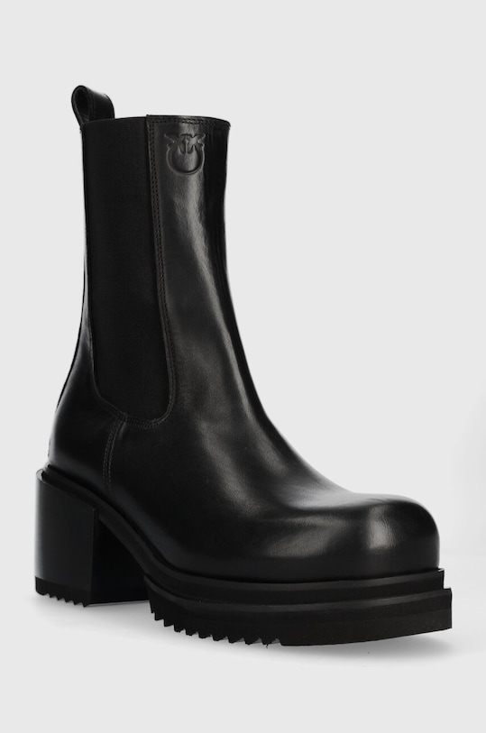 Шкіряні черевики Pinko Parry 102319.A1D4.Z99 чорний AW23