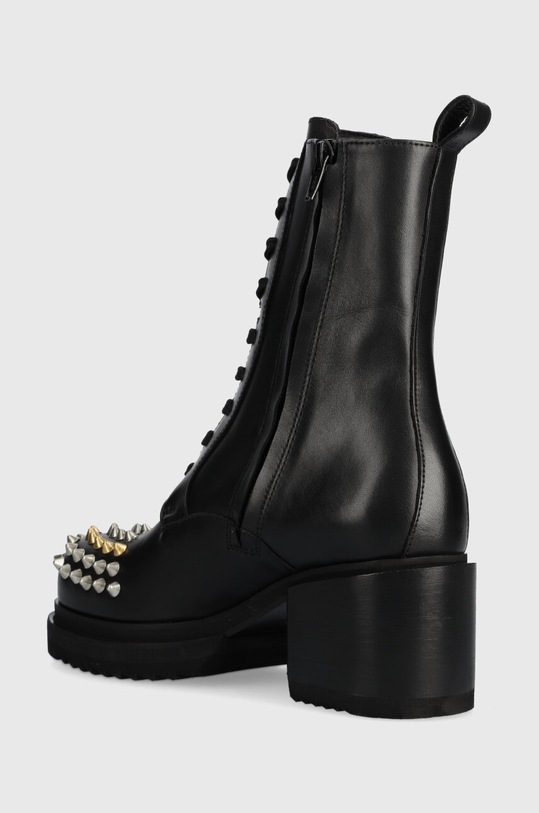 Obuwie Pinko botki skórzane Berio 102333.A18Y.Z99 czarny