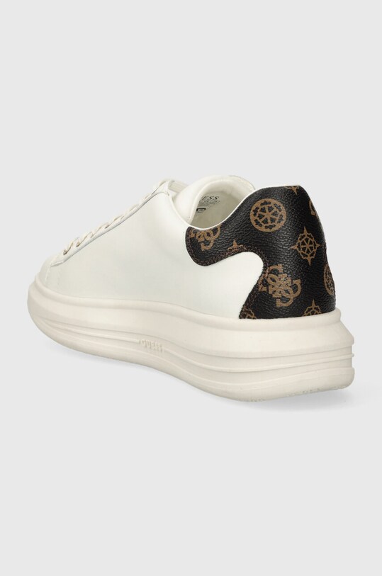 Încălțăminte Guess sneakers VIBO FL8VIB.LEA12.WHIBR alb