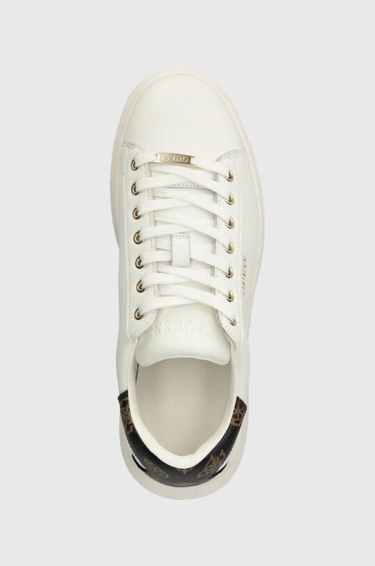 Guess sneakers VIBO alb FL8VIB.LEA12.WHIBR
