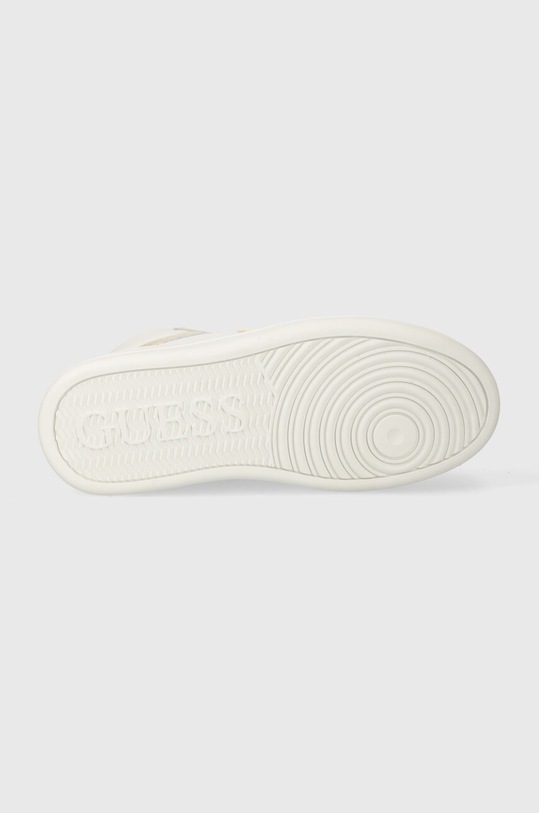 Guess sneakersy LINZY FL8LIZ.LEA12.WHIGO biały