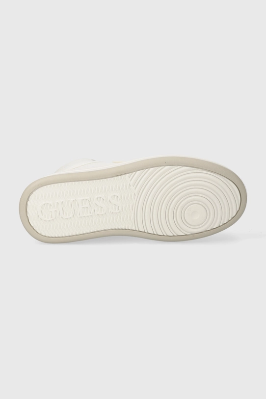 Guess sneakersy LINZY FL8LIZ.LEA12.WHITE biały