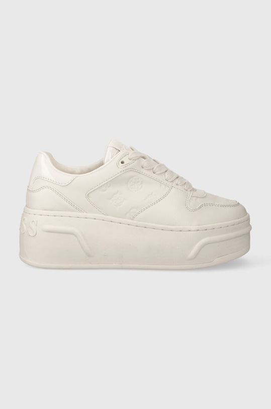 Guess sneakersy NOLDE imitacja skóry licowej beżowy FL8NOE.ELE12.WINTE