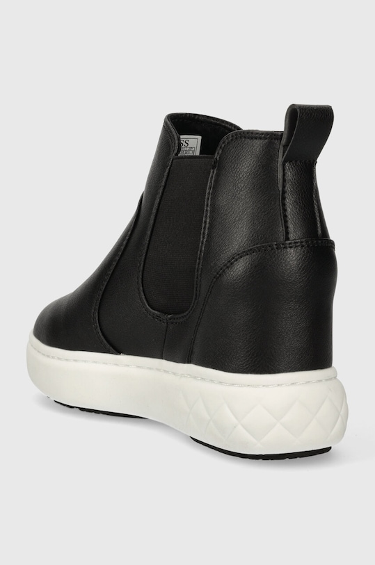 Παπούτσια Μπότες τσέλσι Guess ROMINA FL8RMN.LEA12.BLACK μαύρο