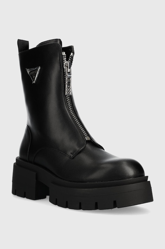Guess botki LEILA FL8ILA.ELE10.BLACK czarny AW23