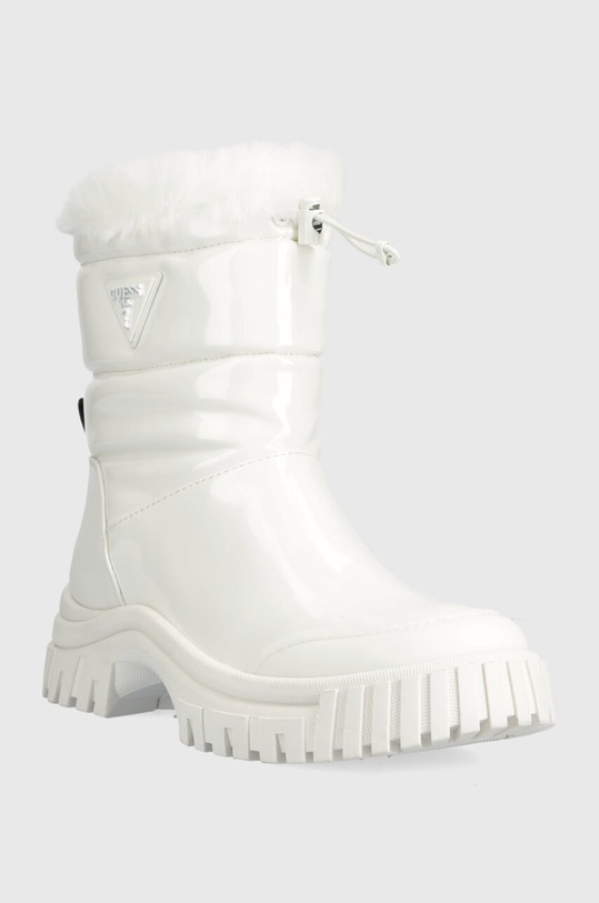 Čizme za snijeg Guess LOLITA2 FL8LO2.PAT10.WHITE bijela AW23