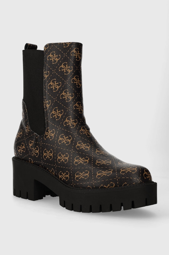 Μπότες τσέλσι Guess WARIN FL8WAN.FAL10.BROCR καφέ AW23