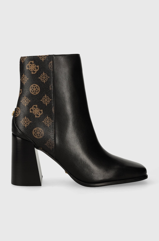 Nízké kozačky Guess YORK sloupkový černá FL8YOK.LEP10.BROCR