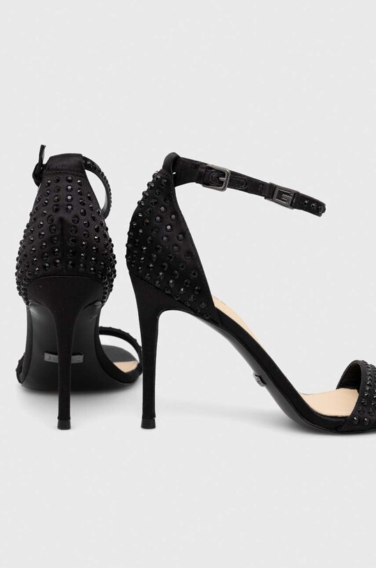 Obuwie Guess sandały KABAILE FL8KIE.SAT03.BLACK czarny