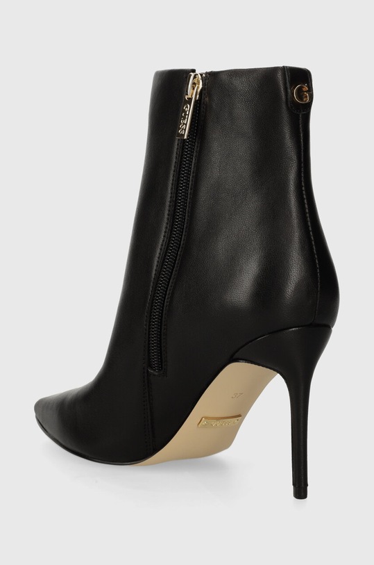 Obuwie Guess botki skórzane RICHER FL8CHE.LEA10.BLACK czarny
