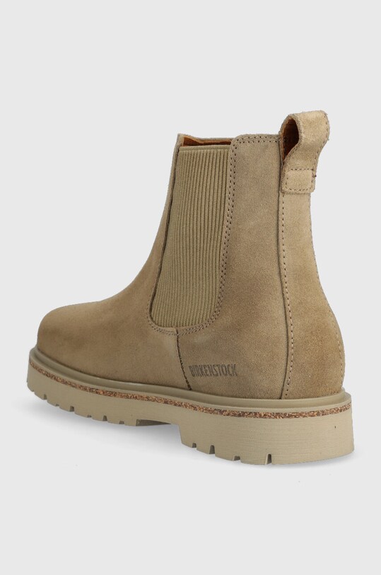 Обувки Велурени боти челси Birkenstock Highwood 1025737 бежов