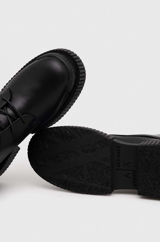 Armani Exchange bokacsizma fekete XDN028.XV748.K001