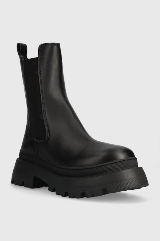 Chiara Ferragni ghete chelsea de piele CF3249.001 negru AW23