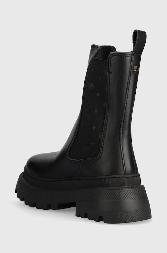 Încălțăminte Chiara Ferragni ghete chelsea de piele CF3249.001 negru