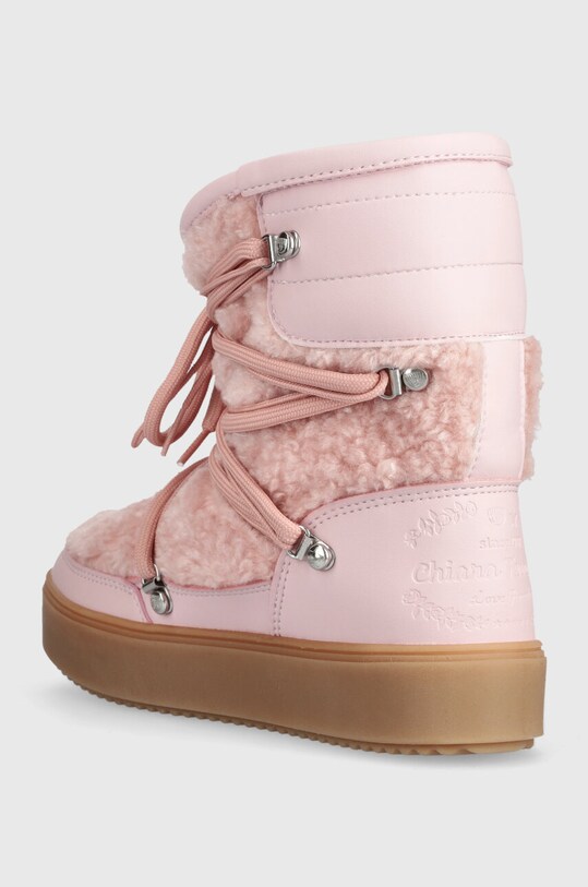 Încălțăminte Chiara Ferragni cizme de iarna CF3258.012 roz