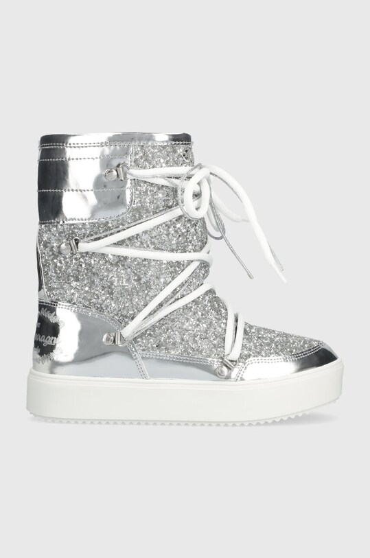 Chiara Ferragni cizme de iarna izolat argintiu CF3257.004