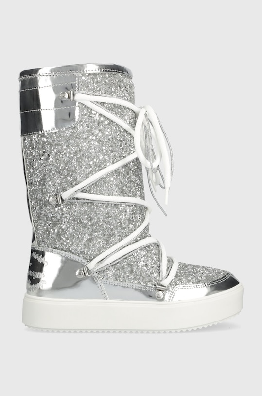 Chiara Ferragni cizme de iarna izolat argintiu CF3260.004