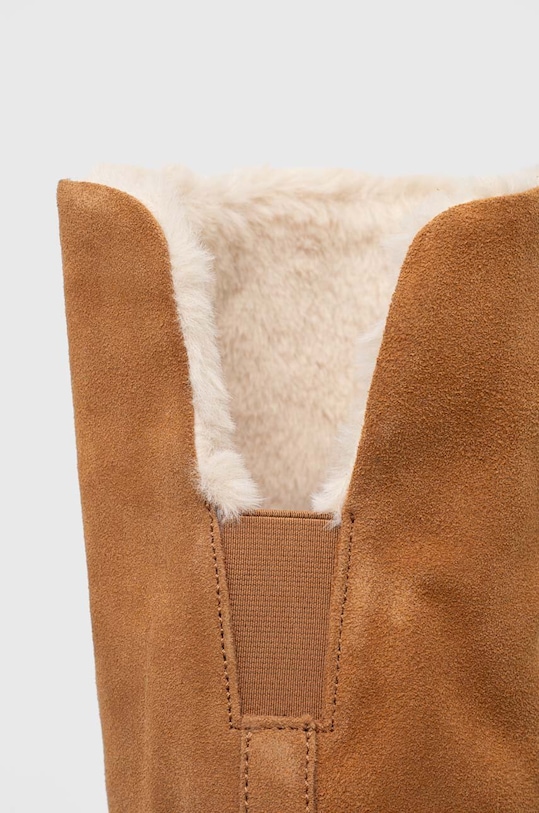 Μπότες σούετ Aldo Faralendra 13694544.FARALENDRA καφέ