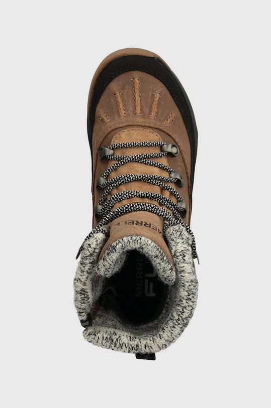 Topánky Merrell Siren 4 Thermo Mid Zip WP hnedá J037412