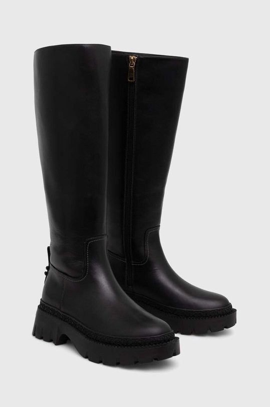 Coach bőr csizma Julietta CN097.BLK fekete AW23