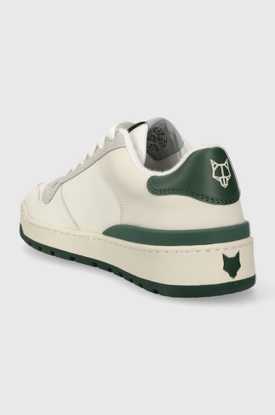 Obuwie Naked Wolfe sneakersy skórzane Ravenn Ravenn.Forrest.Green biały