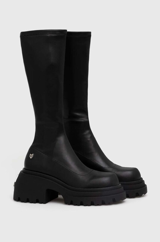 Naked Wolfe kozaki Scar Scar.Black.Stretch czarny AW23