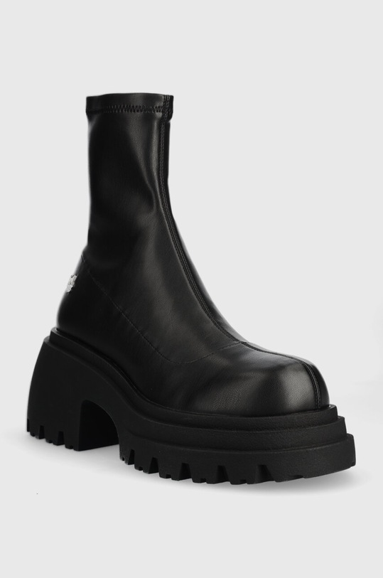 Naked Wolfe botki Secret Secret.Black czarny AW23