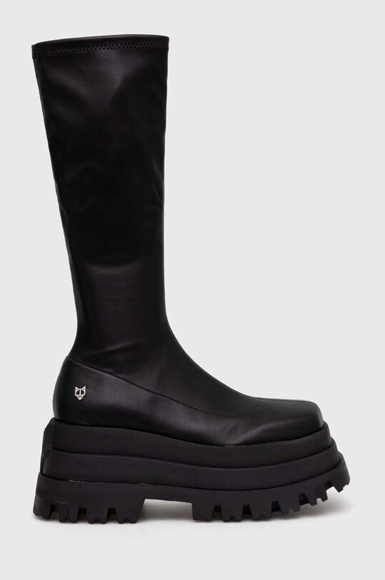 Kozačky Naked Wolfe Sin Sin.Black černá AW24