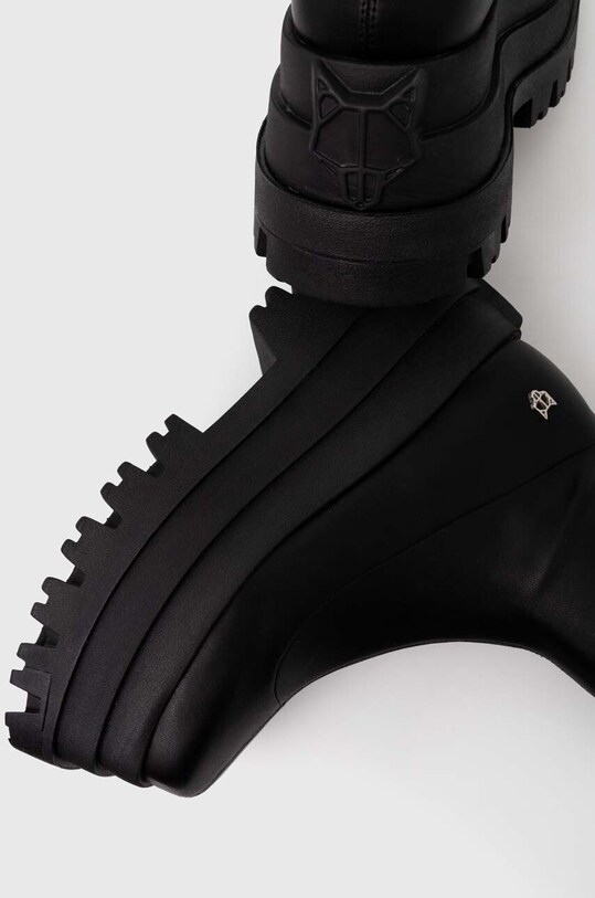 Kozačky Naked Wolfe Sin Sin.Black